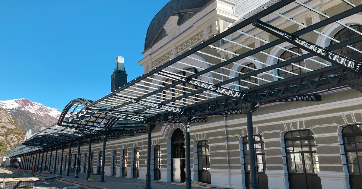 New Canfranc station converted into a luxury hotel